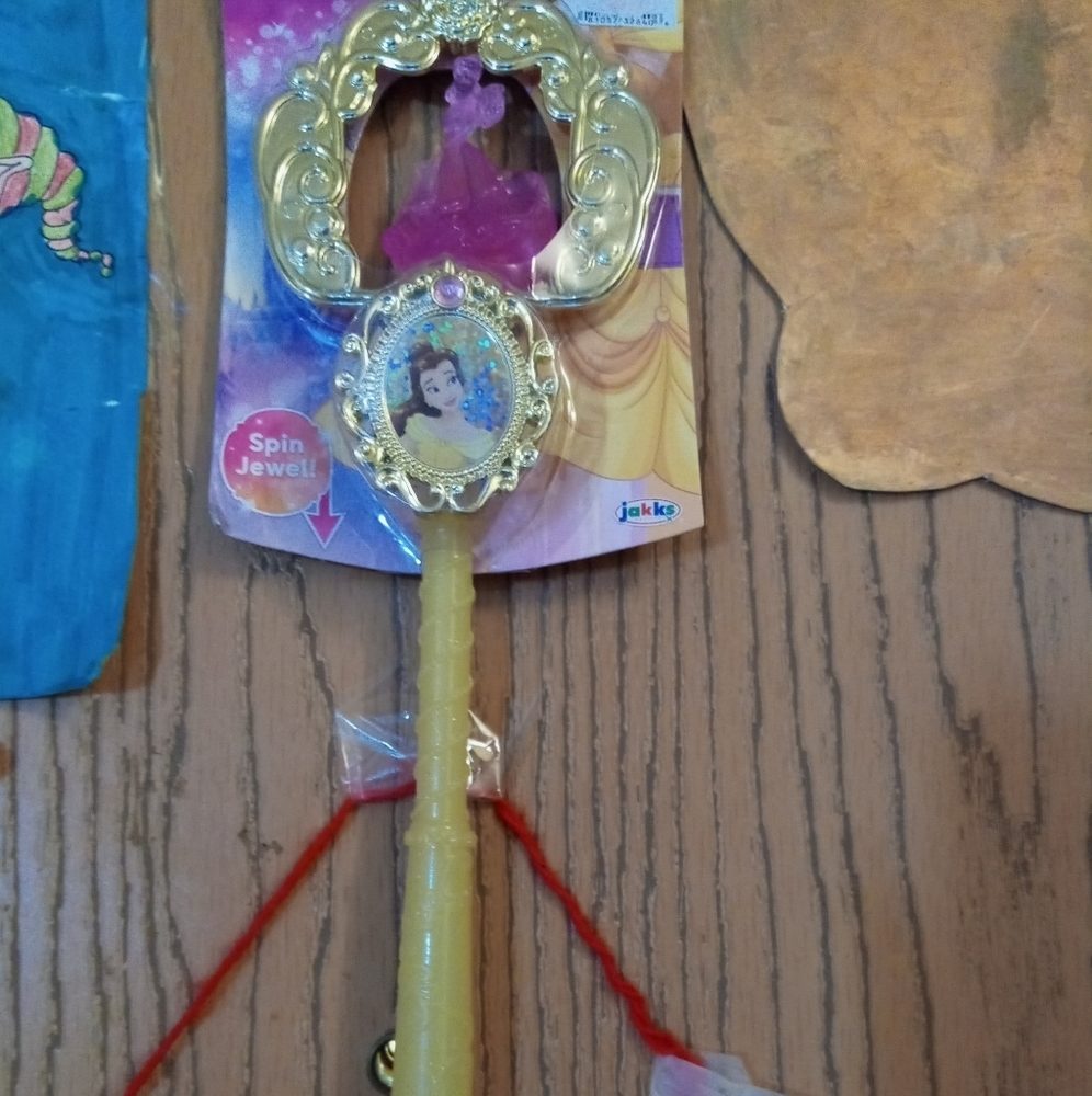 COPY - BRAND new Disney beauty & the beast belle wand